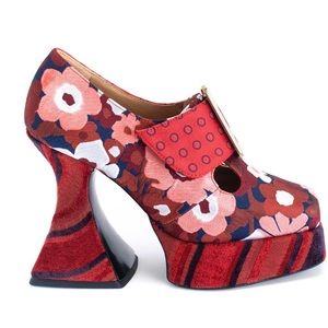 Fluevog Mega Munster Original Floral size 11
